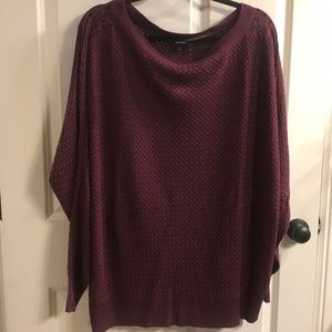 Lane Bryant sweater, maroon size 22/24